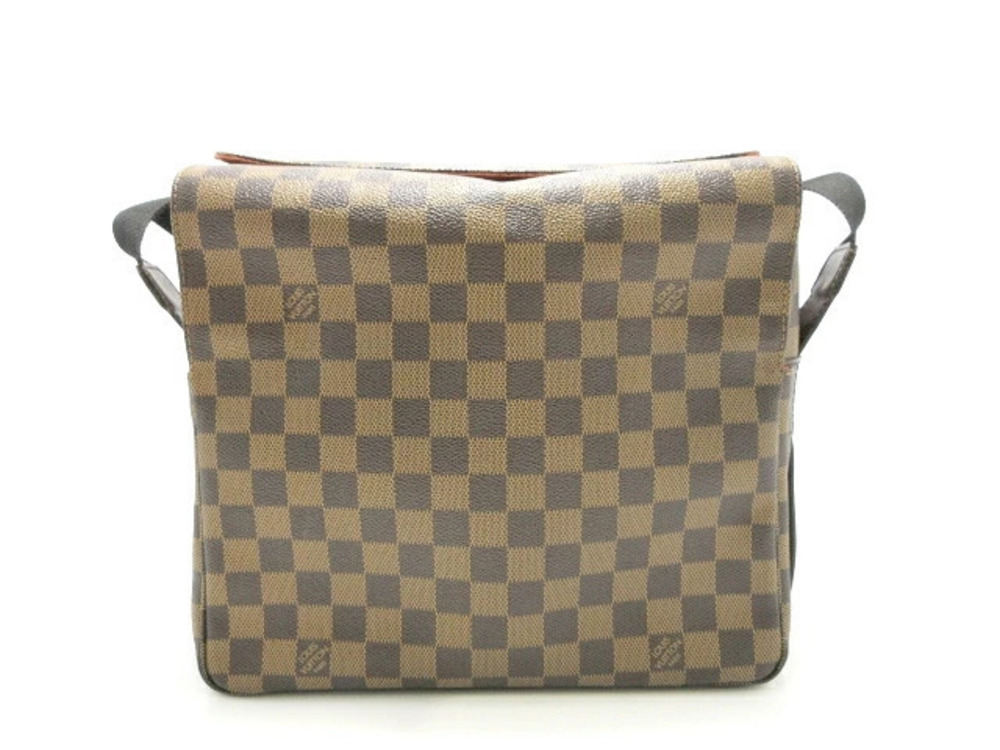 Louis Vuitton Naviglio Bag Shoulder Damier Brown